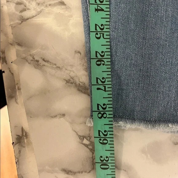 SIGNATURE LEVIS STRAUSS High Rise Skinny Distressed Jeans size 26w - Picture 10 of 16